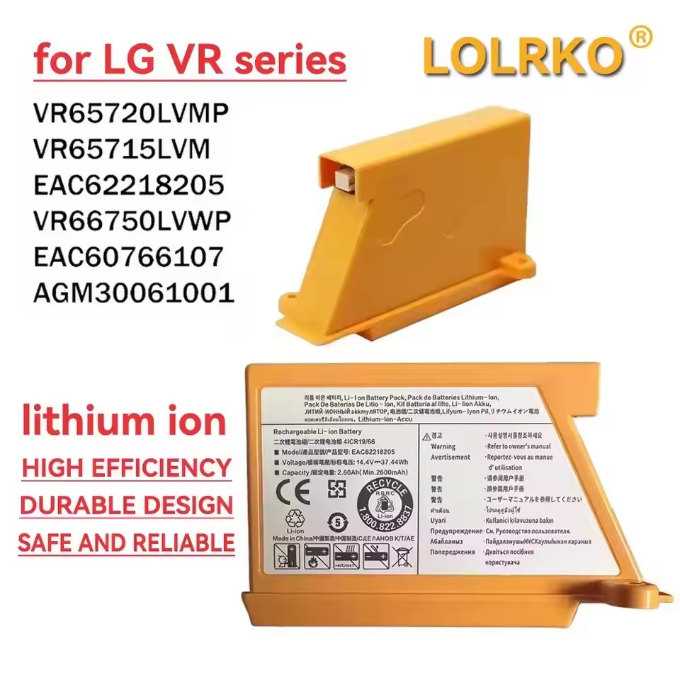 4S Lipo Battery 14.8V 6000Mah - Недавно обновленная аккумуляторная батарея для робота-пылесоса